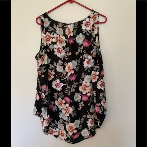 Torrid Women’s Flared Silky Sleeveless Top - Picture 2 of 4